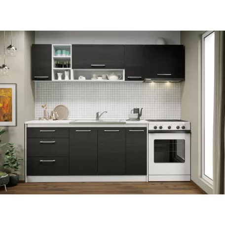 Konyha Noir - 17 - 230 cm
