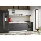 Lorand szürke-fehér konyhabútor - 13 - 230 cm