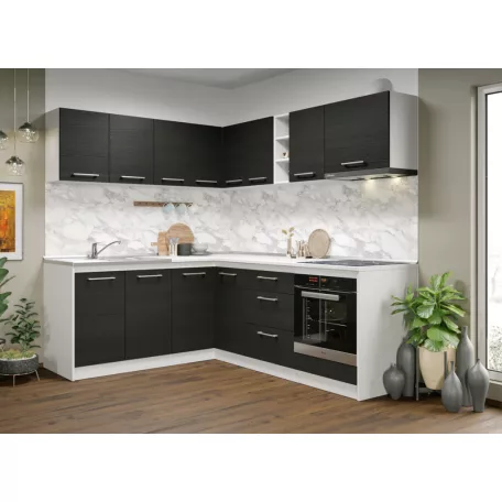 Konyha Noir - 31 - 181,6/221,6 cm