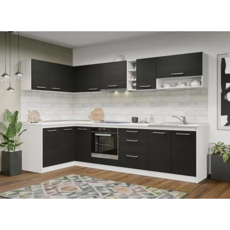 Konyha Noir - 32 - 141,6/301,6 cm