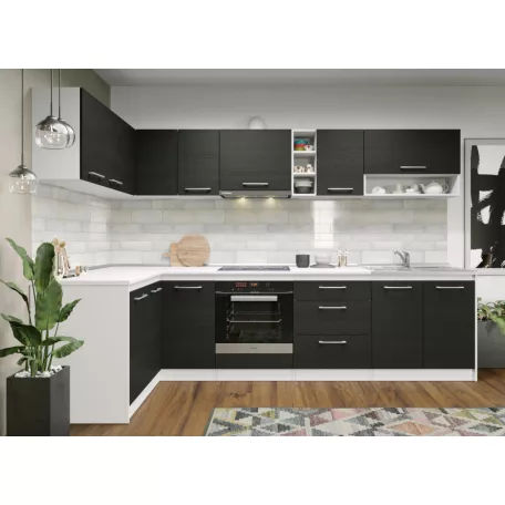 Konyha Noir - 32 - 141,6/301,6 cm