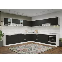 Konyha Noir - 33 - 301,6/301,6 cm