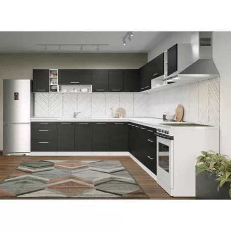 Konyha Noir - 34 - 281,6/281,6 cm