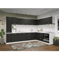 Konyha Noir - 36 - 320/221,6 cm