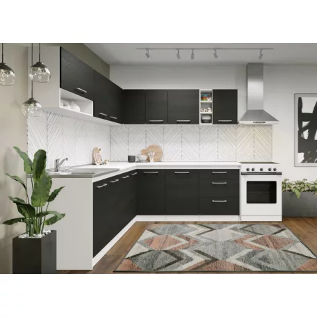 Konyha Noir - 37 - 231,6/211,6 cm