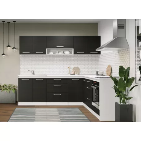 Konyha Noir - 41 - 241,6/221,6 cm