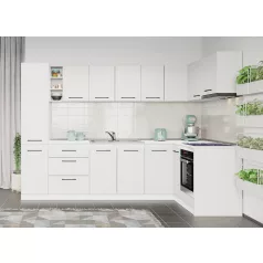 Alaszka fehér konyha - 23 - 280/161,6 cm
