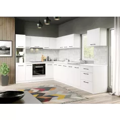 Alaszka fehér konyha - 40 - 230/321,6 cm