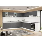 Maia szürke konyhabútor - 33 - 301,6/301,6 cm