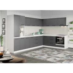 Maia szürke konyhabútor - 36 - 320/221,6 cm