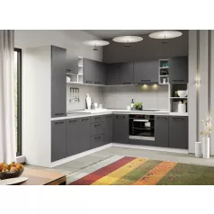 Maia szürke konyhabútor - 25 - 280/230 cm