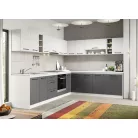 Lorand szürke-fehér konyhabútor - 30 - 301,6/241,6 cm