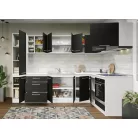 Lorand szürke-fehér konyhabútor - 23 - 280/161,6 cm