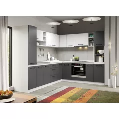 Lorand szürke-fehér konyhabútor - 25 - 280/230 cm