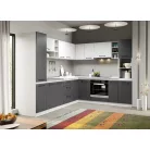 Lorand szürke-fehér konyhabútor - 25 - 280/230 cm