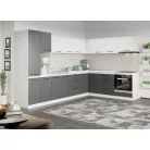 Lorand szürke-fehér konyhabútor - 36 - 320/221,6 cm