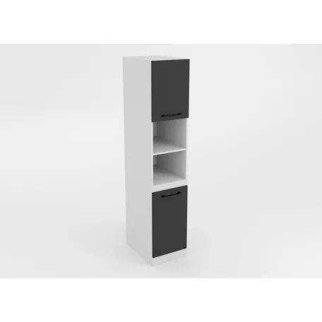 Lorand szürke-fehér konyhabútor - 40 - 230/321,6 cm