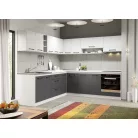 Lorand szürke-fehér konyhabútor - 29 - 241,6/241,6 cm