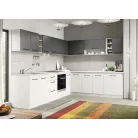 Arthur fehér és szürke konyhabútor - 30 - 301,6/241,6 cm