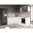 Arthur fehér és szürke konyhabútor - 31 - 181,6/221,6 cm