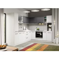 Arthur fehér és szürke konyhabútor - 25 - 280/230 cm