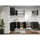 Arthur fehér és szürke konyhabútor - 40 - 230/321,6 cm