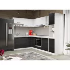 Ferrara konyha Luna fehérrel - 28 - 181,6/261,6 cm