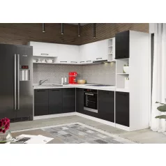 Ferrara konyha Luna fehérrel - 28 - 181,6/261,6 cm