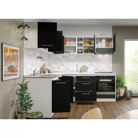 Ferrara konyha Luna fehérrel - 31 - 181,6/221,6 cm