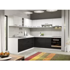 Ferrara konyha Luna fehérrel - 29 - 241,6/241,6 cm