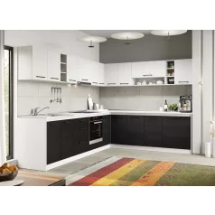 Ferrara konyha Luna fehérrel - 30 - 301,6/241,6 cm