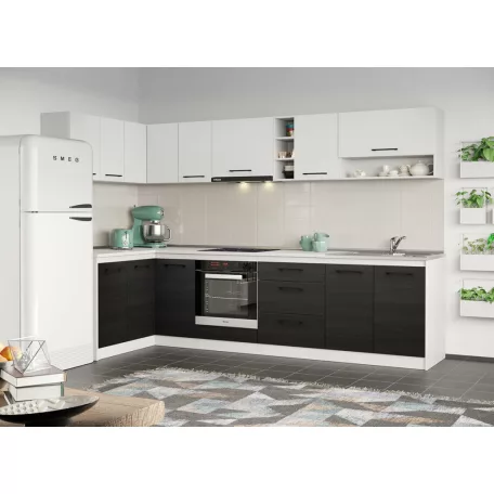 Ferrara konyha Luna fehérrel - 32 - 141,6/301,6 cm