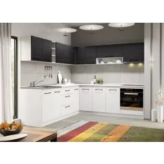 Fehér konyha ferrara Lotus - 29 - 241,6/241,6 cm