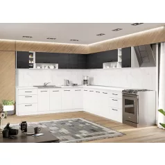 Fehér konyha ferrara Lotus - 34 - 281,6/281,6 cm