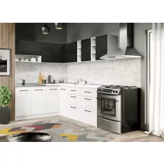 Fehér konyha ferrara Lotus - 24 - 181,6/221,6 cm