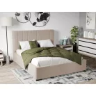 Kárpitozott ágy fix, lécezett ágyráccsal 90x200 cm, Falcone 102