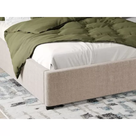 Kárpitozott ágy fix, lécezett ágyráccsal 90x200 cm, Falcone 102