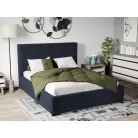 Kárpitozott ágy fix, lécezett ágyráccsal 90x200 cm, Eden 16