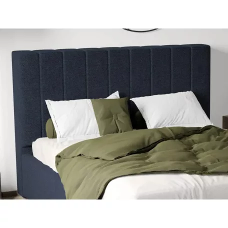 Kárpitozott ágy fix, lécezett ágyráccsal 90x200 cm, Eden 16