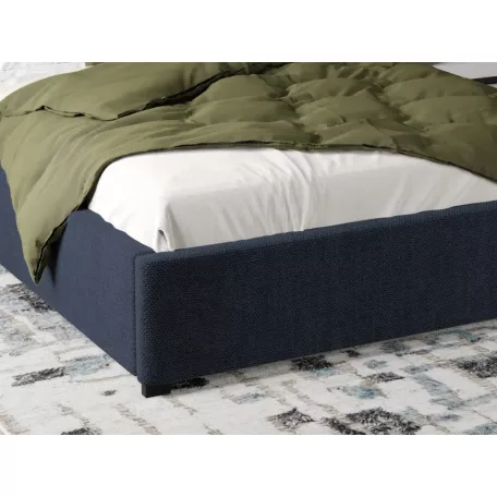 Kárpitozott ágy fix, lécezett ágyráccsal 90x200 cm, Eden 16