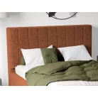 Kárpitozott ágy fix, lécezett ágyráccsal 90x200 cm, Eden 10