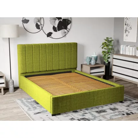 Kárpitozott ágy fix, lécezett ágyráccsal 90x200 cm, Falcone 22