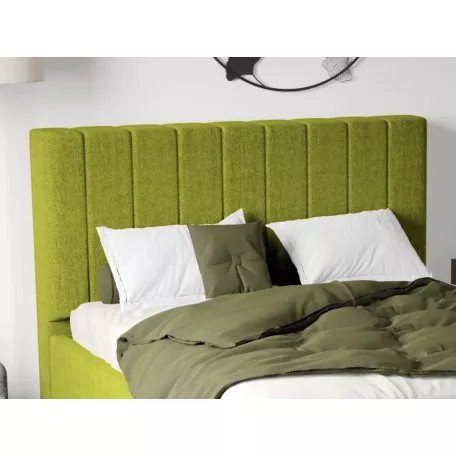 Kárpitozott ágy fix, lécezett ágyráccsal 90x200 cm, Falcone 22