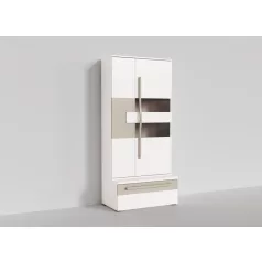   Elegance nappali bútor - Komód vitrines szekrénnyel - A modul