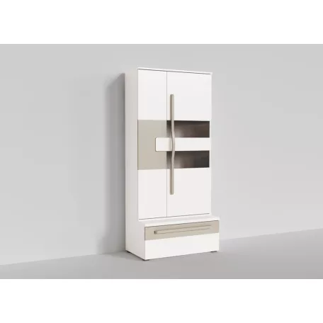 Elegance nappali bútor - Komód vitrines szekrénnyel - A modul