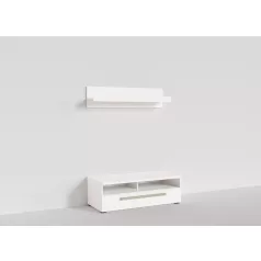 Nappali Elegance - Fiókos komód polccal - B1 modul