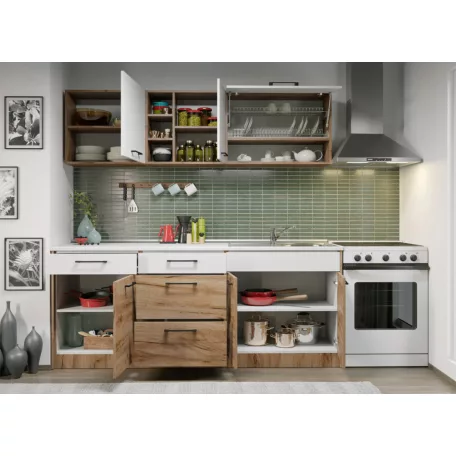 Bonita konyhabútor - Összeállítás  01 - 204,2 cm