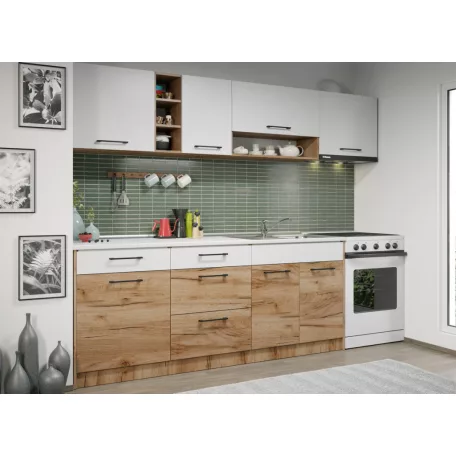 Bonita konyhabútor - Összeállítás  02 - 242 cm