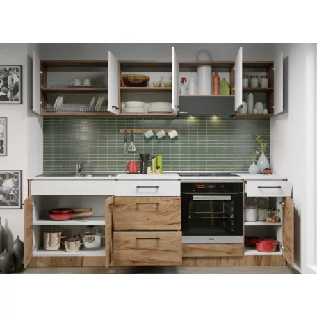 Bonita konyhabútor - Összeállítás  04 - 243,2 cm