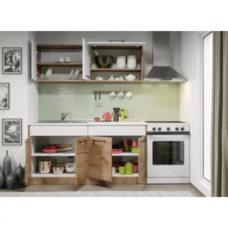 Bonita konyhabútor - Összeállítás  06 - 163,2 cm